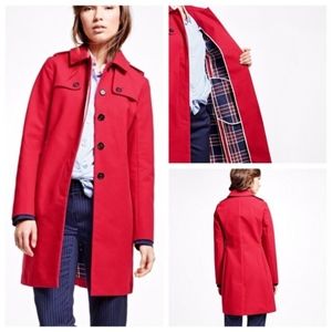 Women’s Brooks Brothers Red Raincoat